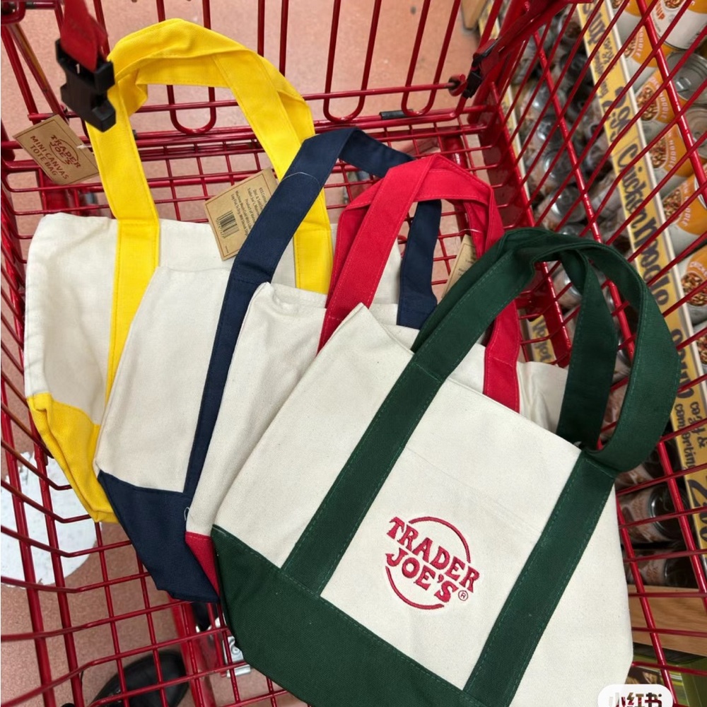 Trader’s Joe Mini Tote Bags